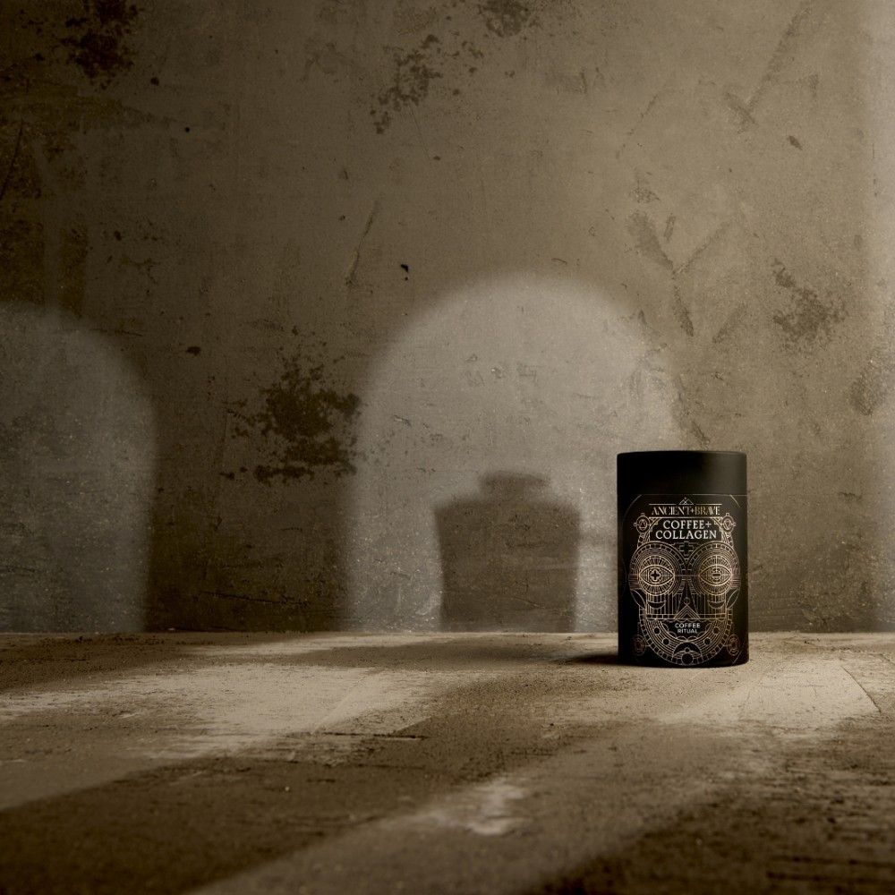 Coffee Collagen 250 gr 25 porții Ancient Brave - Verlin