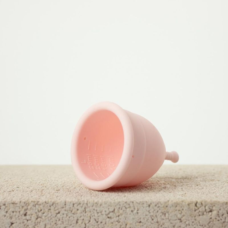 Cupa menstruala roz marime Grace Green - Verlin