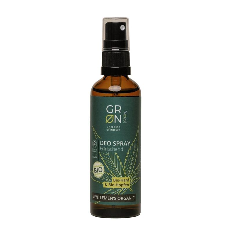 Deo spray energizant Bio Organic Gentlemens canepa si - Verlin