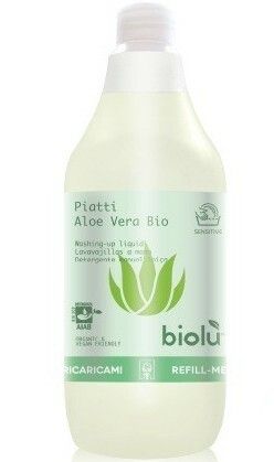 Detergent ecologic spalat vase aloe vera 1L Biolu - Verlin