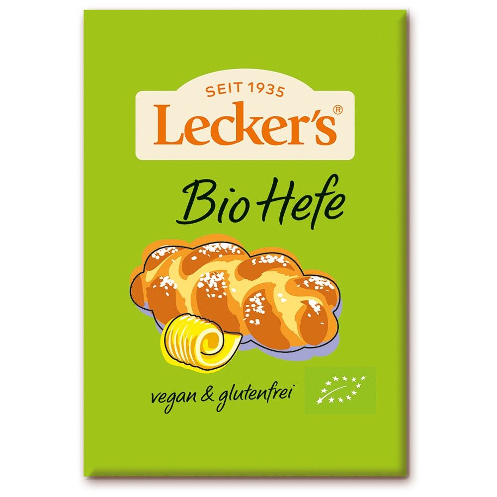 Drojdie uscata vegana fara gluten bio 9g Leckers - Verlin