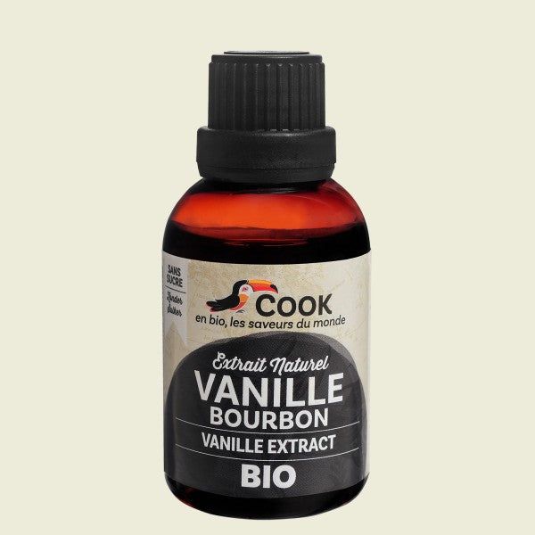 Extract vanilie Bourbon bio 40ml Cook - Verlin