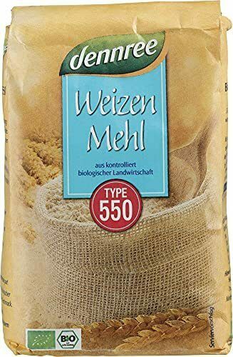 Faina alba grau tip 550 1kg bio Dennree - Verlin