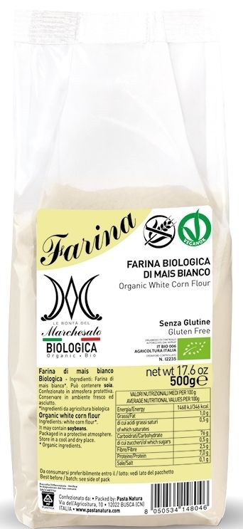 Faina alba malai fara gluten bio 500g Marchesato - Verlin