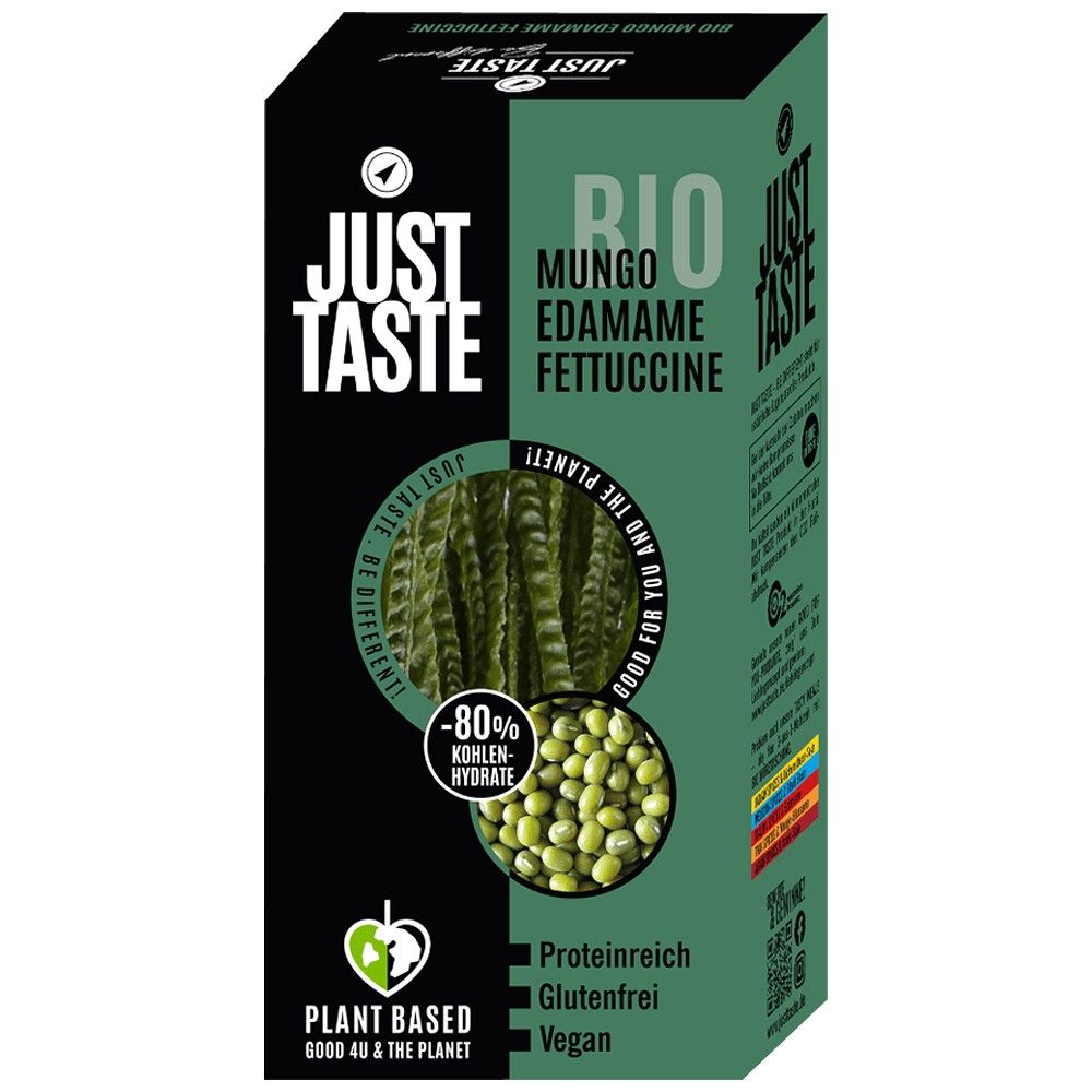Fettuccine proteice din fasole mung si edamame fara - Verlin