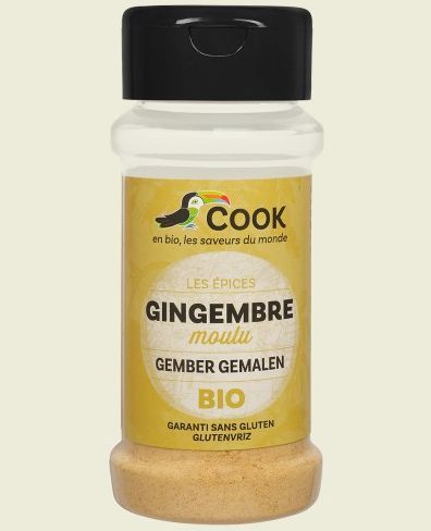 Ghimbir macinat bio 30g Cook - Verlin
