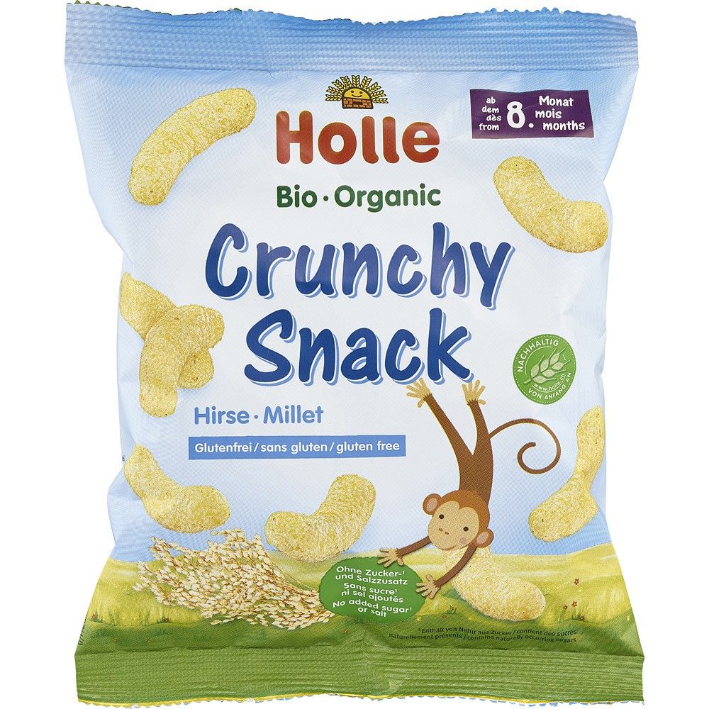 Gustare crocanta din mei bio fara gluten copii - Verlin