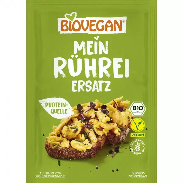 Inlocuitor vegan oua batute fara gluten 50g bio - Verlin