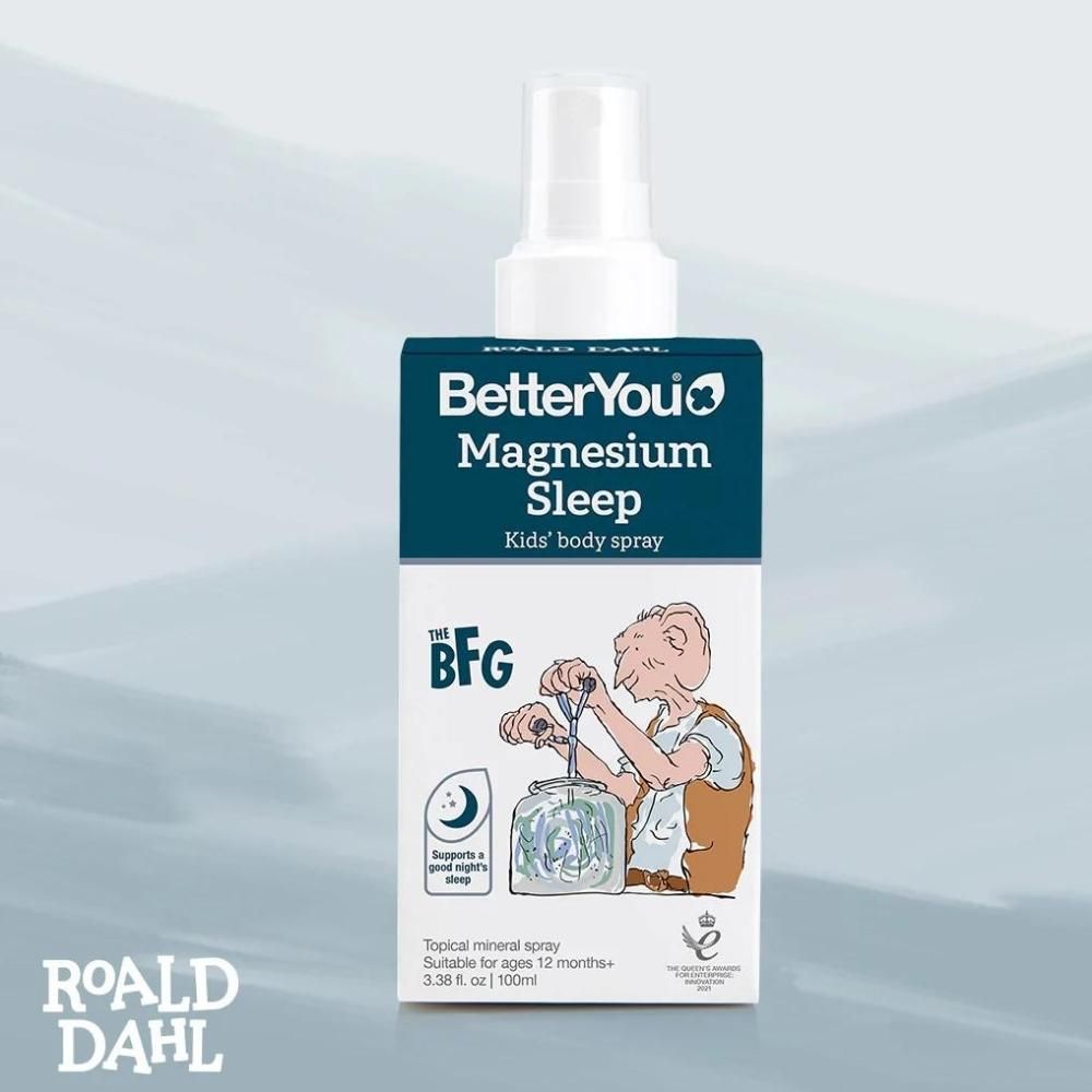 Magnesium Kids Body spray BFG 100 ml BetterYou - Verlin
