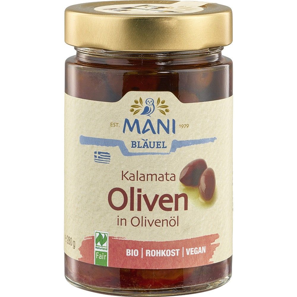 Masline Kalamata in ulei masline 280g Mani - Verlin