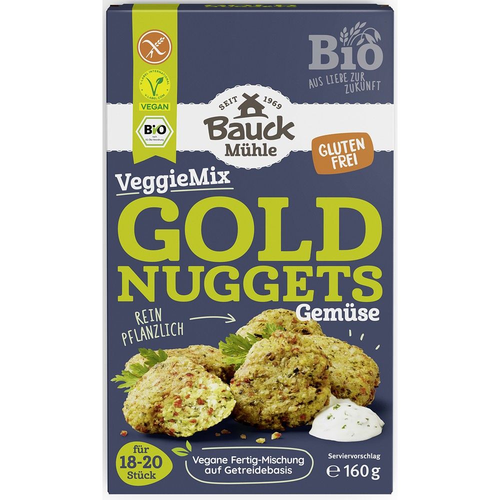 Mix chiftelute aurii vegane fara gluten bio 160g - Verlin