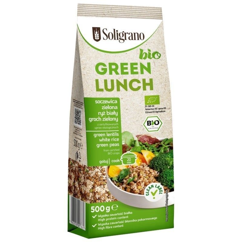 Mix Green Lunch Bio 500g Soligrano - Verlin