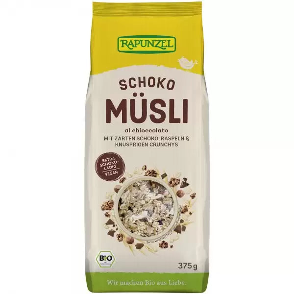 Musli ciocolata vegan bio 375g Rapunzel - Verlin