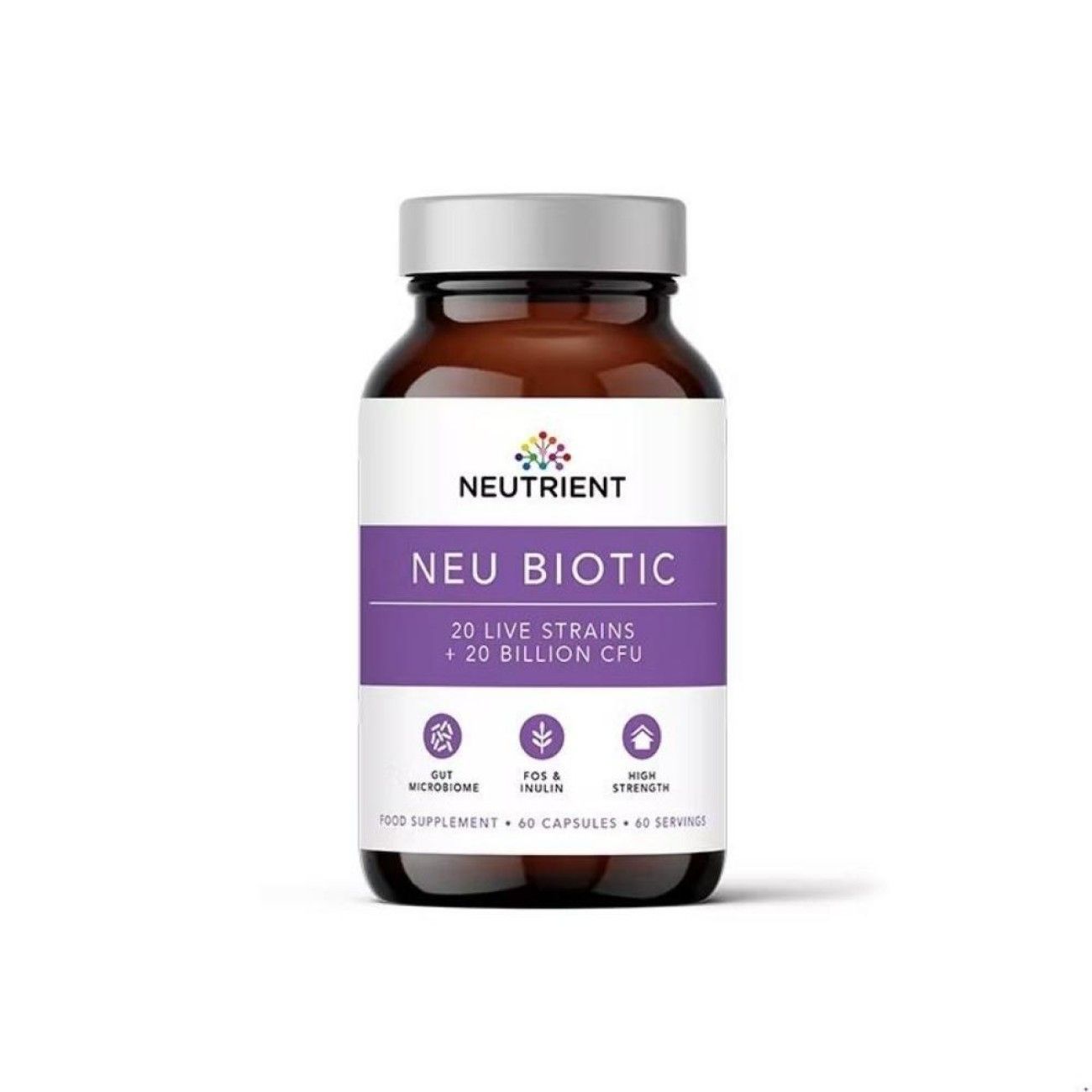 Neu Biotic Multi Strain Probiotic 20 miliarde 60 - Verlin