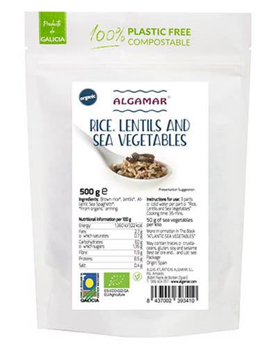 Orez si linte alge marine eco 500g Algamar - Verlin