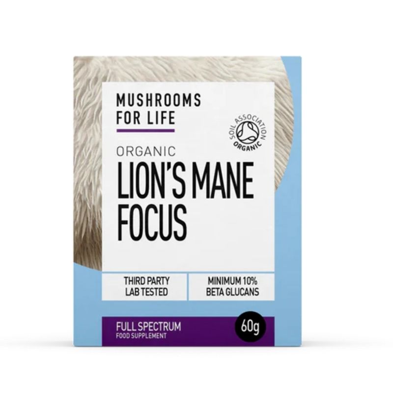 Organic Lions Mane Focus 1000 mg Full Spectrum - Verlin