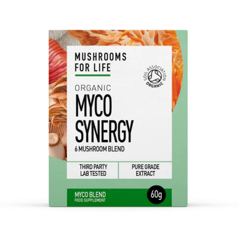 Organic Myco Synergy ciuperci 1000 mg Pure Grade - Verlin