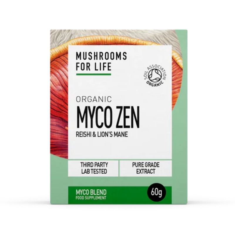 Organic Myco Zen Reishi si Lions Mane 1000 - Verlin
