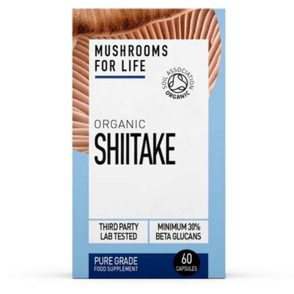 Organic Shiitake 800 mg Full Spectrum 60 capsule - Verlin