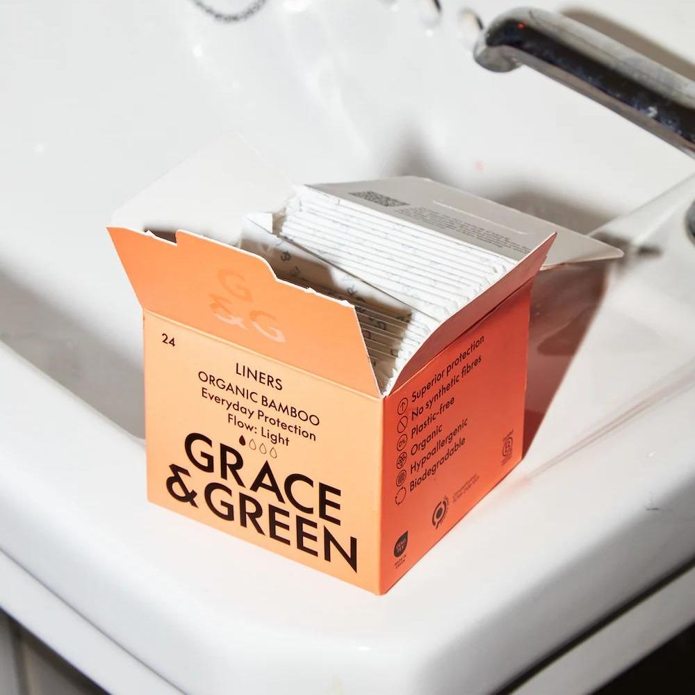 Panty liners din bambus organic 24 buc Grace - Verlin