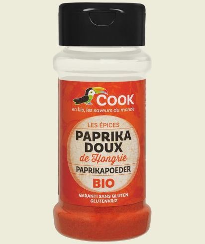 Paprika boia dulce bio 40g Cook - Verlin