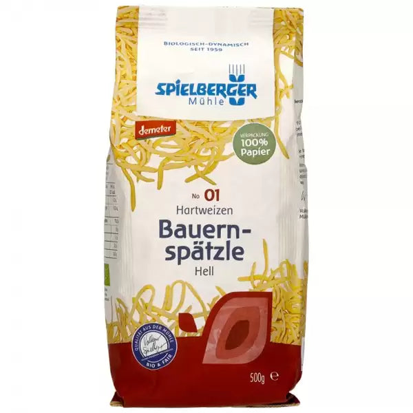 Paste Bavareze Spaetzle Demeter 500g Spielberger - Verlin