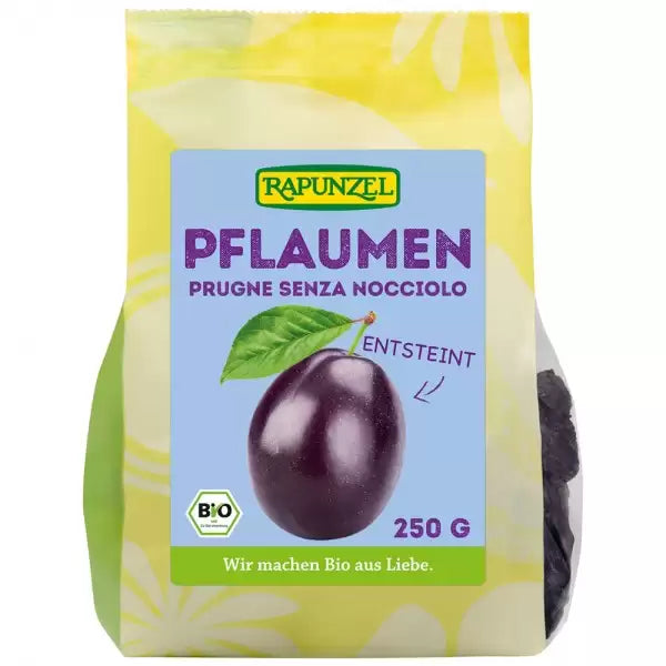 Prune bio fara samburi 250g Rapunzel - Verlin