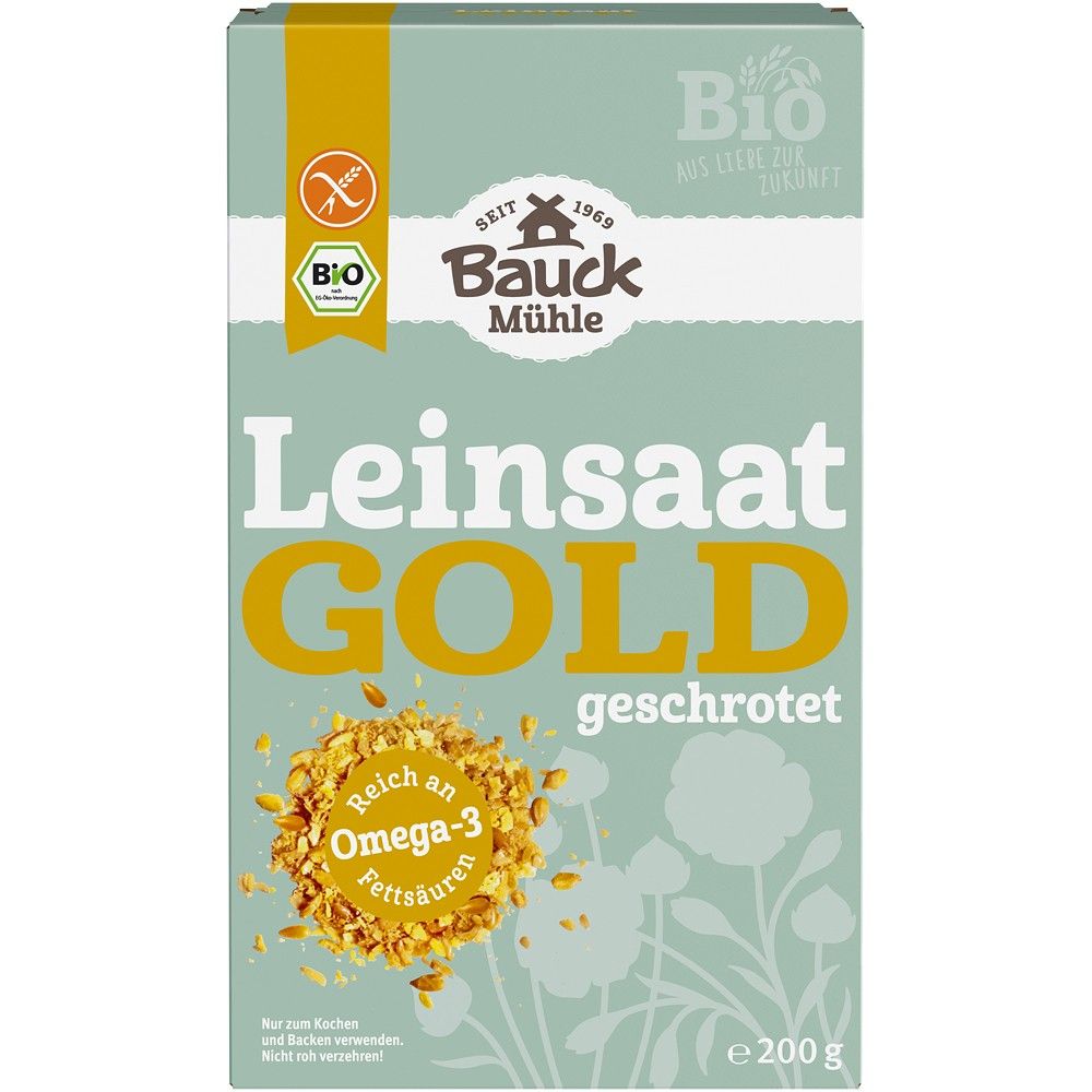 Seminte in auriu fara gluten bio 200g BauckHof - Verlin