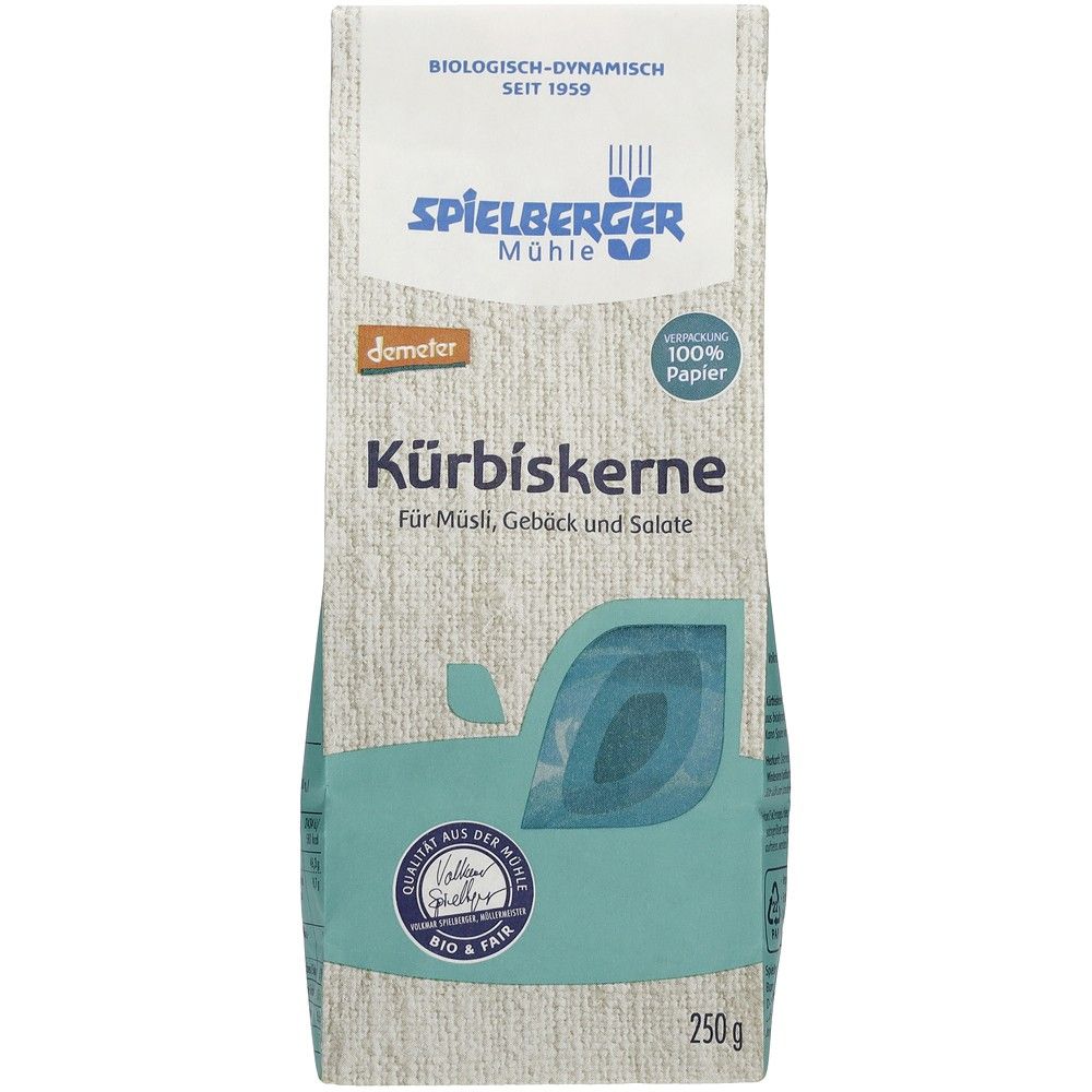 Seminte decojite dovleac bio 250g Spielberger - Verlin