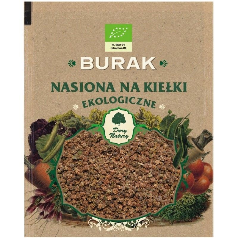 Seminte Sfecla Rosie Germinare Bio 30g Dary Natury - Verlin