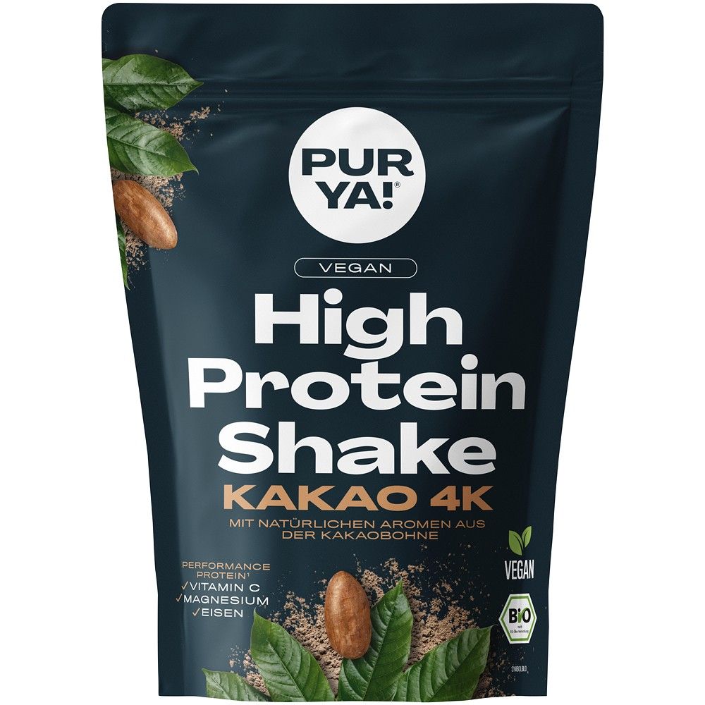 Shake proteic cacao vegan bio 300g Purya - Verlin