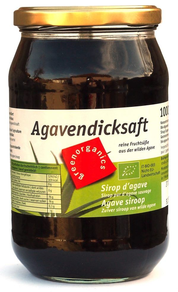 Sirop agave ecologic 1kg Green Organics - Verlin