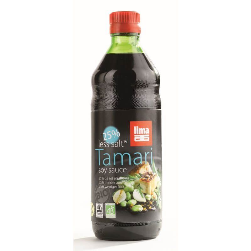 Sos Soia Tamari Continut Redus Sare Eco 250ml - Verlin
