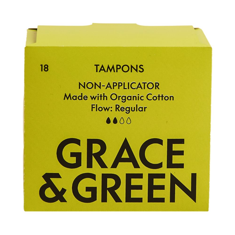 Tampoane din bumbac organic 100 Normal 18 buc - Verlin