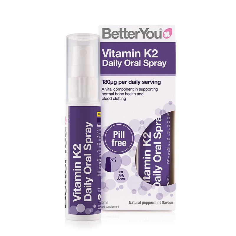 Vitamin K2 Oral Spray 25 ml BetterYou - Verlin