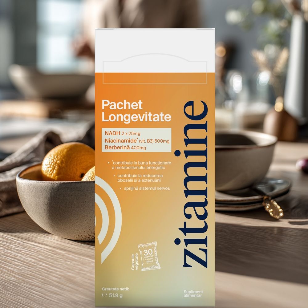Pachet Longevitate, 51,9g, Zitamine