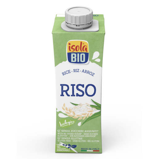 Băutura bio din orez, fara gluten, 250ml, isola bio