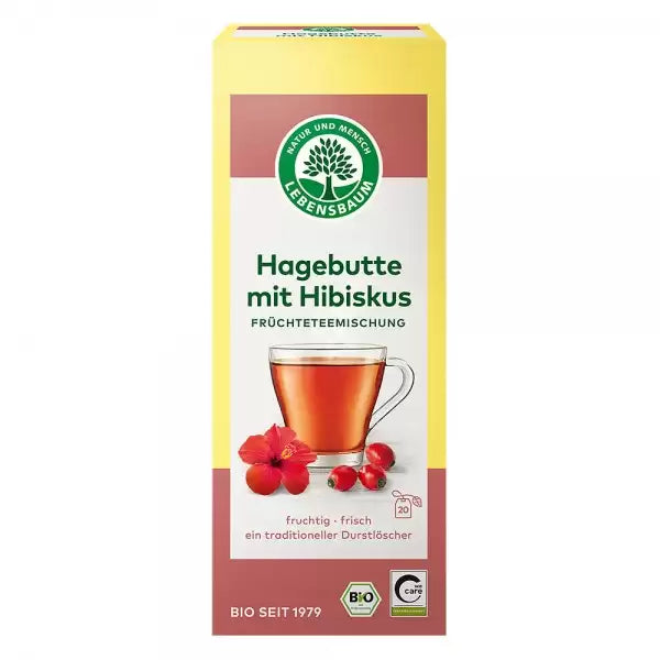 Ceai de macese si hibiscus bio 50g Lebensbaum