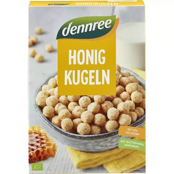 Cereale bilute aurii cu miere bio 250g Dennree