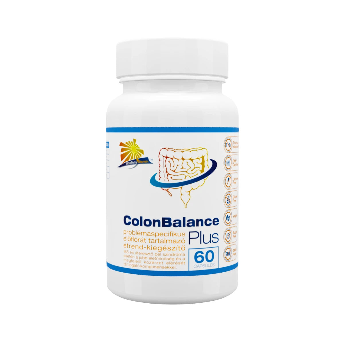 ColonBalance Plus, 60 capsule, Napfenyvitamin