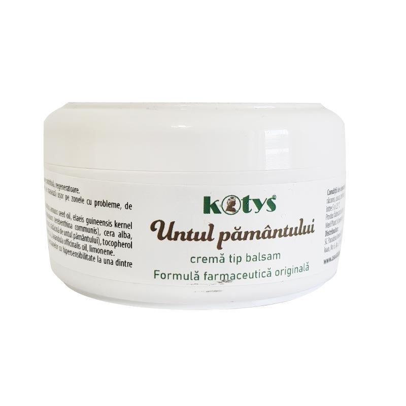 Crema tip balsam Untul pamantului, 100g, Kotys