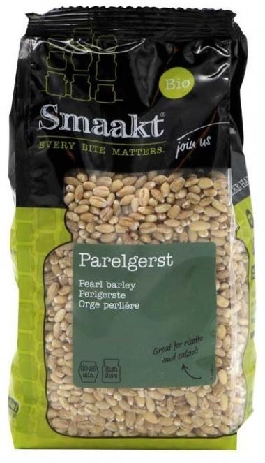 Orz polisat ecologic bio Smaakt, pachet 400g, ambalaj verde și negru.