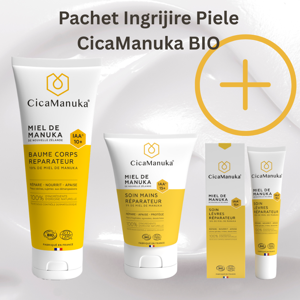 Pachet bio ingrijire piele, Cicamanuka