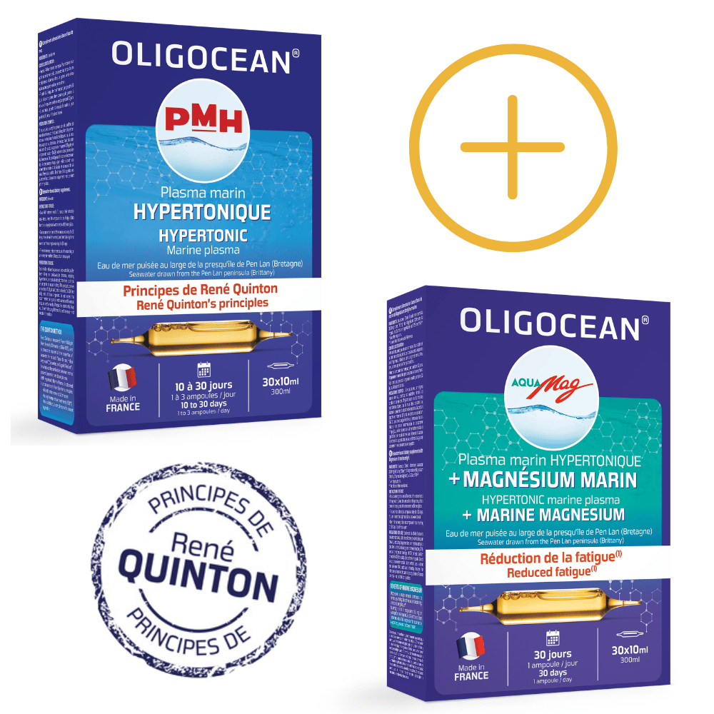 Pachet Oligocean - Plasma Quinton si Magneziu Marin