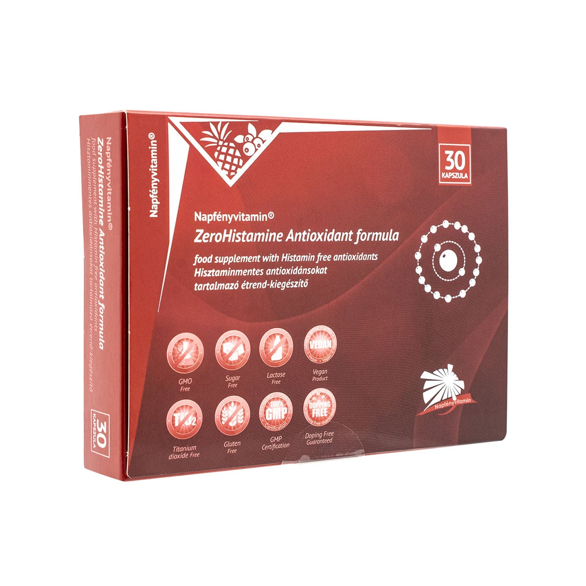 Zero Histamine Antioxidant, 30 capsule, Napfenyvitamin