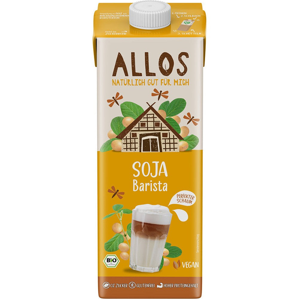 Bautura soia Barista FARA GLUTEN 1L Allos - Verlin
