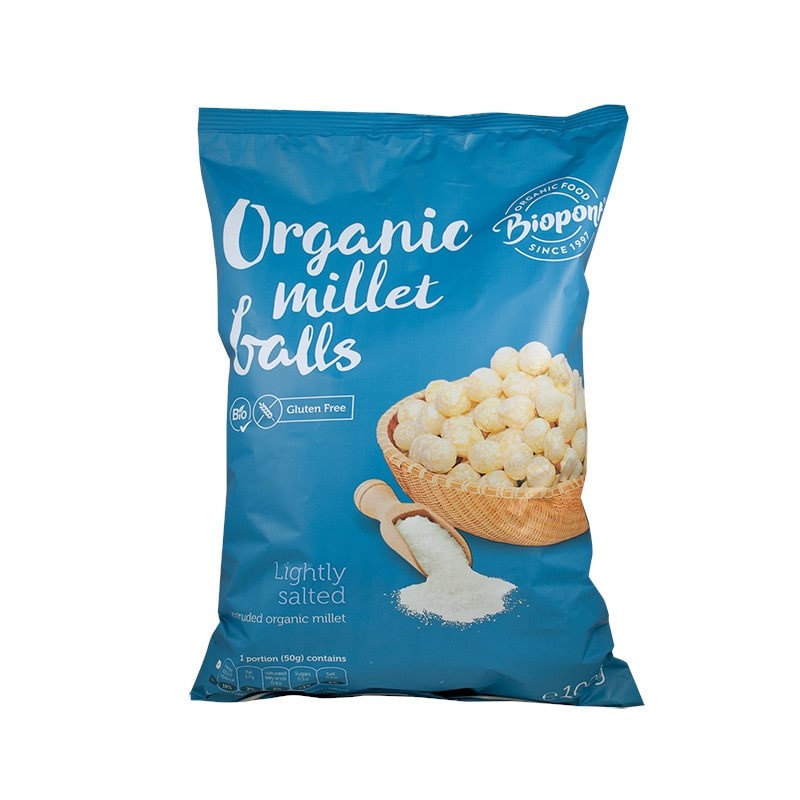 Bilute din mei expandat fara gluten Bio 100g - Verlin