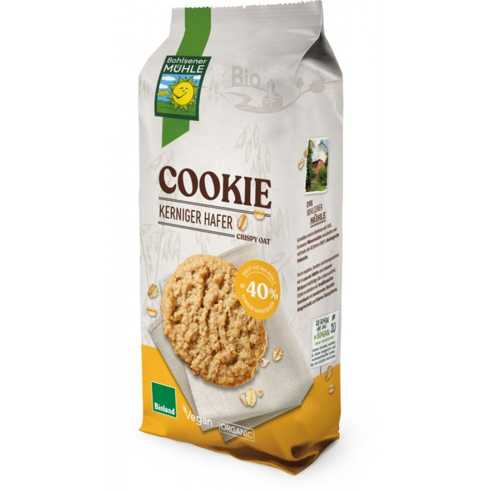 Cookies din ovaz 175g Bohlsener Muehle Cookiesurile bio din ovaz de