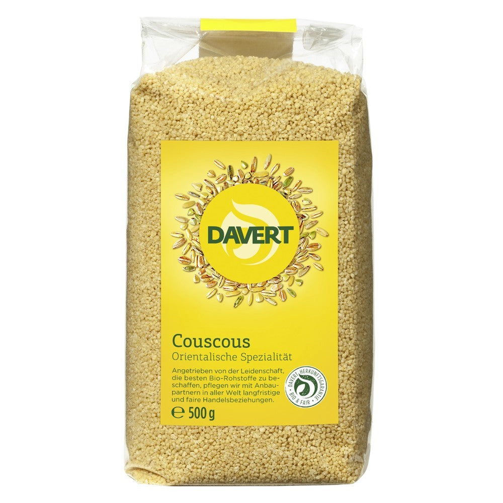 Cous cous bio, 500g, davert Cous cous bio de la
