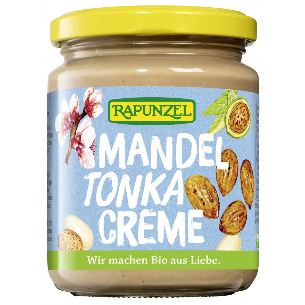 Crema bio de migdale si Tonka 250g Rapunzel Crema bio de migdale si